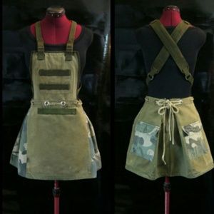 Luxe apocalyptic Mad Max  jumper dress